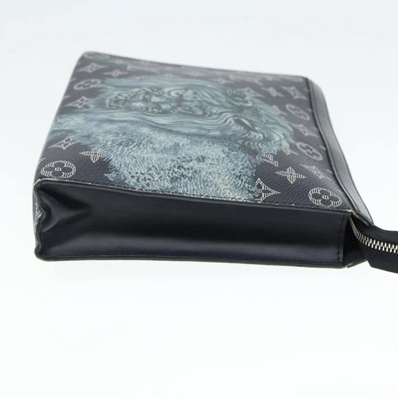 LOUIS VUITTON Monogram Savanna Pochette Voyage Clutch Bag M66639 LV Auth 85659 - Picture 4 of 16